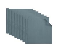 sourcing map 20 Sheets Gift Wrapping Paper, 20.9" x 20.9" Double Layer Stone Wrinkled Textured Paper Floral Bouquet Arrangement Supplies for Flower Packaging Wedding Gift Wrap, Dark Grey