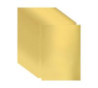 sourcing map 20 Sheets Metallic Foil Paper, A4 Thick 250gsm Cardstock Foil 8.3" x 11.7" Shiny Mirror Glitter Paper Sheets for Crafts Scrapbooks Cards Party Decorations, Matte Gold