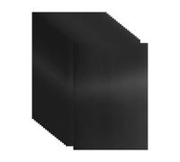 sourcing map 20 Sheets Metallic Foil Paper, A4 Thick 250gsm Cardstock Foil 8.3" x 11.7" Shiny Mirror Glitter Paper Sheets for Crafts Scrapbooks Cards Party Decorations, Bright Black