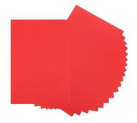 sourcing map 20 Sheets Red Cardstock Printer Paper 8.5" x 11" A4 Thick Paper Sheet 250gsm/170lb Bulk Card Stock for Printer DIY Scrapbook Menus Cards Invitations and Crafts