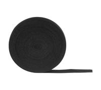 sourcing map 20 Yards Sewing Elastic Bands 3/4 Inch 20mm Flat Knit Stretch Elastic Cord for DIY Projects Arts and Crafts, Black