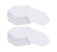 sourcing map 200 Count Hexagon Paper Piecing for Quilting, 0.5-Inch English Paper Piecing Templates, Foundation Pieces Patchwork Supplies for Quilting Sewing DIY Craft