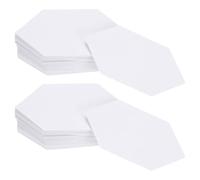 sourcing map 200 Count Hexagon Paper Piecing for Quilting, 1-Inch English Paper Piecing Templates, Foundation Pieces Patchwork Supplies for Quilting Sewing DIY Craft