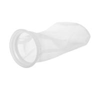 sourcing map 200 μm Ring Filter Bag, 9.84x4.09 Inch Nylon Mesh Liquid Filter Sock Bags Filtration for Aquarium Industrial Water Coolant Filtration