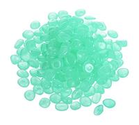 sourcing map 200-Pack Glow Rocks 13-17mm Glow Pebble Decoration in the Dark
