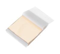sourcing map 200 Pcs Gold Leaf Sheets 3.5" x 3.5" Imitation Gold Foil Sheets for Crafts,Picture Frames,Sculpture,Nails and DIY Arts Decoration,Deep Golden
