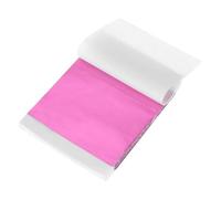 sourcing map 200 Pcs Gold Leaf Sheets 3.5" x 3.5" Imitation Gold Foil Sheets for Crafts,Picture Frames,Sculpture,Nails and DIY Arts Decoration,Pink