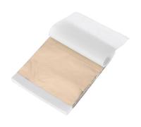 sourcing map 200 Pcs Gold Leaf Sheets 5.5" x 5.5" Imitation Gold Foil Sheets for Crafts,Picture Frames,Sculpture,Nails and DIY Arts Decoration,Deep Golden
