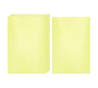 sourcing map 200 Pcs Photocard Sleeves, 61 x 91mm CPP Clear Card Sleeve Card Protector Holder Trading Card Sleeves for Trading Cards Standard Kpop Photocard Kpop Album Photo, Yellow