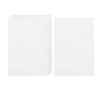 sourcing map 200 Pcs Photocard Sleeves, 61 x 91mm CPP Clear Card Sleeve Card Protector Holder Trading Card Sleeves for Trading Cards Standard Kpop Photocard Kpop Album Photo, White