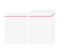 sourcing map 200 Pcs Small Plastic Bags, 2.8" x 2.8" Mini Clear Zip Poly Bag Reusable Jewelry Bags with Resealable Lock Seal Zipper for Photo Jewelry Travel Storage Party Favors