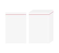 sourcing map 200 Pcs Small Plastic Bags, 4.7" x 4.7" Mini Clear Zip Poly Bag Reusable Jewelry Bags with Resealable Lock Seal Zipper for Photo Jewelry Travel Storage Party Favors