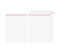 sourcing map 200 Pcs Small Plastic Bags, 4" x 4" Mini Clear Zip Poly Bag Reusable Jewelry Bags with Resealable Lock Seal Zipper for Photo Jewelry Travel Storage Party Favors