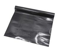 sourcing map 200 x 50cm 5D Black Carbon Fiber Pattern Self Adhesive Car Vinyl Film Sticker