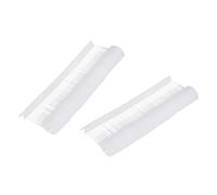 sourcing map 2000 Pcs Round Hook Fasteners, 15mm White Tagging Gun Refill Fasteners Standard Tagging Barb Fasteners Plastic for Clothing Hanging Fine Stitch Price Refills Tag Label