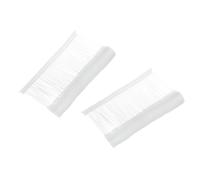 sourcing map 2000 Pcs Round Hook Fasteners, 35mm Transparent Tagging Gun Refill Fasteners Standard Tagging Barb Fasteners Plastic for Clothing Hanging Fine Stitch Price Refills Tag Label