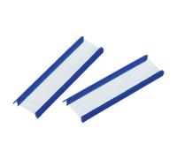 sourcing map 2000 Pcs Standard Tagging Barb Fasteners, 1 Inch Dark Blue Tagging Gun Fasteners Tagging Gun Refill Plastic Garment for Clothing Fine Stitch Price Refills Tag Label