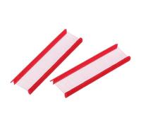 sourcing map 2000 Pcs Standard Tagging Barb Fasteners, 1 Inch Red Tagging Gun Fasteners Tagging Gun Refill Plastic Garment for Clothing Fine Stitch Price Refills Tag Label