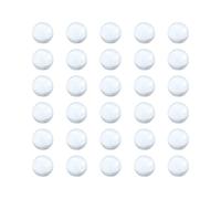 sourcing map 2000Pcs 3.5mm Lab Boiling Stones, Solid Round Clear Glass Boiling Beads, High Precision Glass Beads for Bottle Shaking Mixing Laboratory Experiments