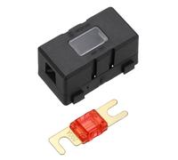 sourcing map 200A 125V ANL Fuse Holder Kit, 200A Fuse Inline Block Box for Automotive Marine Audio Video Electronic System