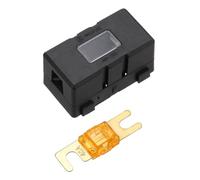 sourcing map 200A 125V ANL Fuse Holder Kit, 40A Fuse Inline Block Box for Automotive Marine Audio Video Electronic System