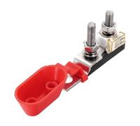 sourcing map 200A Terminal Block Fuse, 58V DC Marine Rated Battery Fuse and Terminal Block for the Circuit Protection of Automobiles RVs Cranes Ships Charging 23.5x20x12mm