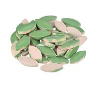 sourcing map 200g Ceramic Mosaic Tiles for Crafts Bulk, Flower Green Ceramic Tiles for Mosaic Kits Garden Stepping Stone Cup Mat