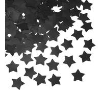 sourcing map 200g Star Confetti Star Glitter Confetti Paper Black Table Confetti for Birthday Wedding Balloons Party Decorations