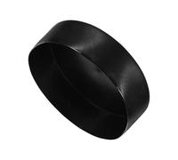 sourcing map 200mm(7 7/8") Rubber End Caps, Round Vinyl Plug Insert Plastic End Caps for Tubing, Fence, Pipe Post, Furniture, Railing, Black, 50mm Height
