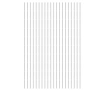 sourcing map 200Pcs 1.5 mm x 22 mm Dowel Pins, 304 Stainless Steel Cylindrical Shelves Support Pegs Locating Pin Shelf Fasten Elements for Bookshelf Cabinet Furniture Component (GB119), Silver