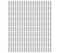 sourcing map 200Pcs 1 mm x 4 mm Dowel Pins, 304 Stainless Steel Cylindrical Shelves Support Pegs Locating Pin Shelf Fasten Elements for Bookshelf Cabinet Furniture Component (GB119), Silver