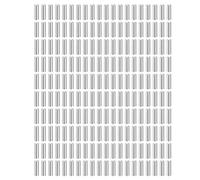 sourcing map 200Pcs 2.5 mm x 10 mm Dowel Pins, 304 Stainless Steel Cylindrical Shelves Support Pegs Locating Pin Shelf Fasten Elements for Bookshelf Cabinet Furniture Component (GB119), Silver