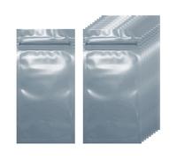 sourcing map 200Pcs Anti Static Bags 2.8 x 5.5 Inch/7 x 14cm Resealable ESD Shielding Antistatic Bag for GPU Hand Drive SSD Electronic Devices