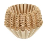 sourcing map 200Pcs Coffee Filters, 55mm Disposable Basket Paper Filter Natural for Cake Cup Home Office Use Pour Over and Drip Coffee Maker