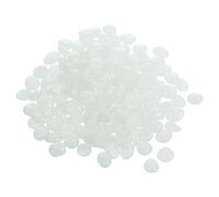 sourcing map 200pcs Glow Rocks 13-17mm Glow Pebbles Decoration in the Dark Luminous Stones Decor DIY Decorative White for Garden, Potted Plant, Fish Tank