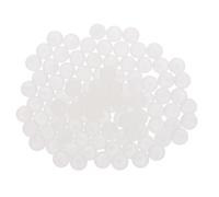 sourcing map 200pcs PP Plastic Bearing Balls 6mm Solid Plastic Balls, Precision Bearing Ball, White