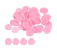 sourcing map 200pcs Round Felt Circles, 10mm 3/8" Pre Cut Craft Pads Non-Woven Mini Felt Fabric Circle for DIY Sewing Handcraft Cutting Projects Craft Finishing, Pink