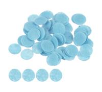 sourcing map 200pcs Round Felt Circles, 10mm 3/8" Pre Cut Craft Pads Non-Woven Mini Felt Fabric Circle for DIY Sewing Handcraft Cutting Projects Craft Finishing, Blue
