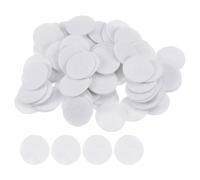 sourcing map 200pcs Round Felt Circles, 20mm 3/4" Pre Cut Craft Pads Non-Woven Mini Felt Fabric Circle for DIY Sewing Handcraft Cutting Projects Craft Finishing, White
