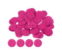 sourcing map 200pcs Round Felt Circles, 20mm 3/4" Pre Cut Craft Pads Non-Woven Mini Felt Fabric Circle for DIY Sewing Handcraft Cutting Projects Craft Finishing, Rose Red