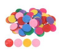 sourcing map 200pcs Round Felt Circles, 25mm 1" Pre Cut Craft Pads Non-Woven Mini Felt Fabric Circle for DIY Sewing Handcraft Cutting Projects Craft Finishing, Mixed Color