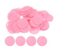 sourcing map 200pcs Round Felt Circles, 25mm 1" Pre Cut Craft Pads Non-Woven Mini Felt Fabric Circle for DIY Sewing Handcraft Cutting Projects Craft Finishing, Pink