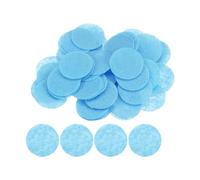 sourcing map 200pcs Round Felt Circles, 30mm 1-1/4" Pre Cut Craft Pads Non-Woven Mini Felt Fabric Circle for DIY Sewing Handcraft Cutting Projects Craft Finishing, Blue