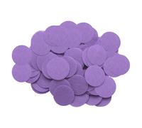 sourcing map 200Pcs Round Felt Circles Soft Thick for Crafts 1 3/16 Inch Felt Pads for DIY Sewing Handcraft Purple