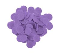 sourcing map 200Pcs Round Felt Circles Soft Thick for Crafts 1 Inch Felt Pads for DIY Sewing Handcraft Purple