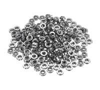 sourcing map 200Pcs Self-Clinching Nuts, #8-32 x 0.14" 304 Stainless Steel Pressure Rivet Nut Mounting Hardware Fastener for Construction Industry
