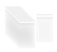 sourcing map 200pcs Self Sealing Cello Bags, 10x14cm Clear Resealable Self Adhesive Bags for Cookie Bakery Clothes Packaging