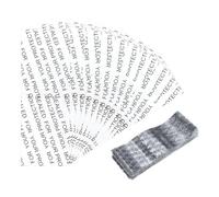 sourcing map 200Pcs Shrink Bands, 82 * 30mm PVC Clear Perforated Heat Shrink Wrap Band for Bottles, Jars Seal for Dropper Bottle, Test Tube Bottles