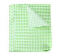 sourcing map 200pcs Square Checkered Wax Paper Sheets 15.75"x11.81", Green | Oil-absorbing Dry Food Wrapping Paper for Sandwich Baking Paper Liners Picnic Basket Bread Hamburger Wrap Kitchen