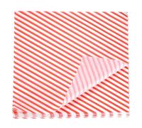 sourcing map 200pcs Square Stripes Wax Paper Sheets 12" x 12" Oil-Absorbing Dry Food Wrapping Paper for Sandwich Baking Paper Liners Picnic Basket Bread Hamburger Wrap Kitchen, Red